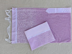 Load image into Gallery viewer, Gabrieli Tallit Purple Tulle Glitter
