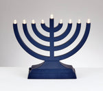 Load image into Gallery viewer, Go Menorah in Navy

