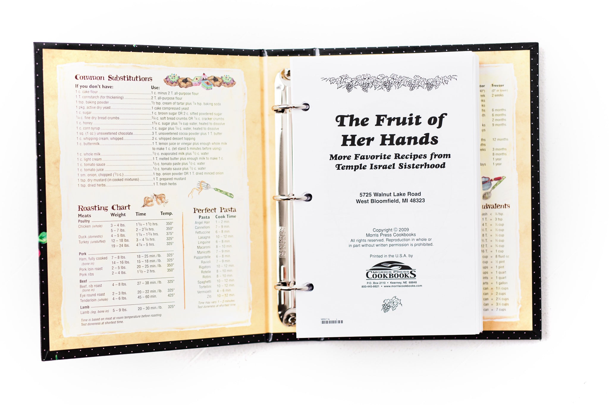The Fruit of Her Hands-Sisterhood Cook Book-$10 or 2 for $18