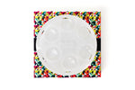 Load image into Gallery viewer, Acrylic Seder Plate- White or Silver
