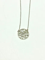 Load image into Gallery viewer, Silver Hebrew Blessing Necklace
