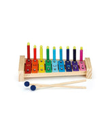 Load image into Gallery viewer, Xylophone Wood Menorah
