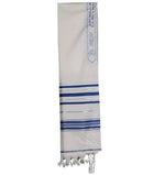 Load image into Gallery viewer, Tallit Blue and Silver
