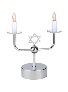 Shabbat Candlesticks Battery Operated
