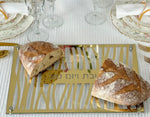 Load image into Gallery viewer, Challah Board in Gold, Mirror and Lucite
