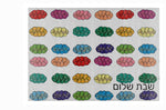 Load image into Gallery viewer, Glass Rainbow Challah Board
