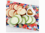 Load image into Gallery viewer, Rainbow Apples and Honey Dish Set
