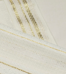 Tallit Ivory and Gold