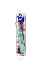 Load image into Gallery viewer, Beames Break Glass Mezuzah Floral
