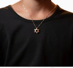 Load image into Gallery viewer, Jewish Star of David  Necklace in Silver
