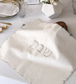 Load image into Gallery viewer, Leatherette Challah Cover in Silver
