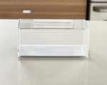 Load image into Gallery viewer, Lucite Rectangular Cake tray with Pearl Base
