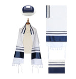 Load image into Gallery viewer, Eretz Tallit Blue Stripe
