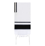 Load image into Gallery viewer, Tallit Black and Royal Blue Stripes Eretz  BatYam
