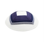 Load image into Gallery viewer, Eretz Navy and WhiteTallit Ramat Gan
