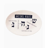 Load image into Gallery viewer, HANUKKAH DREIDEL RULES PLATTER
