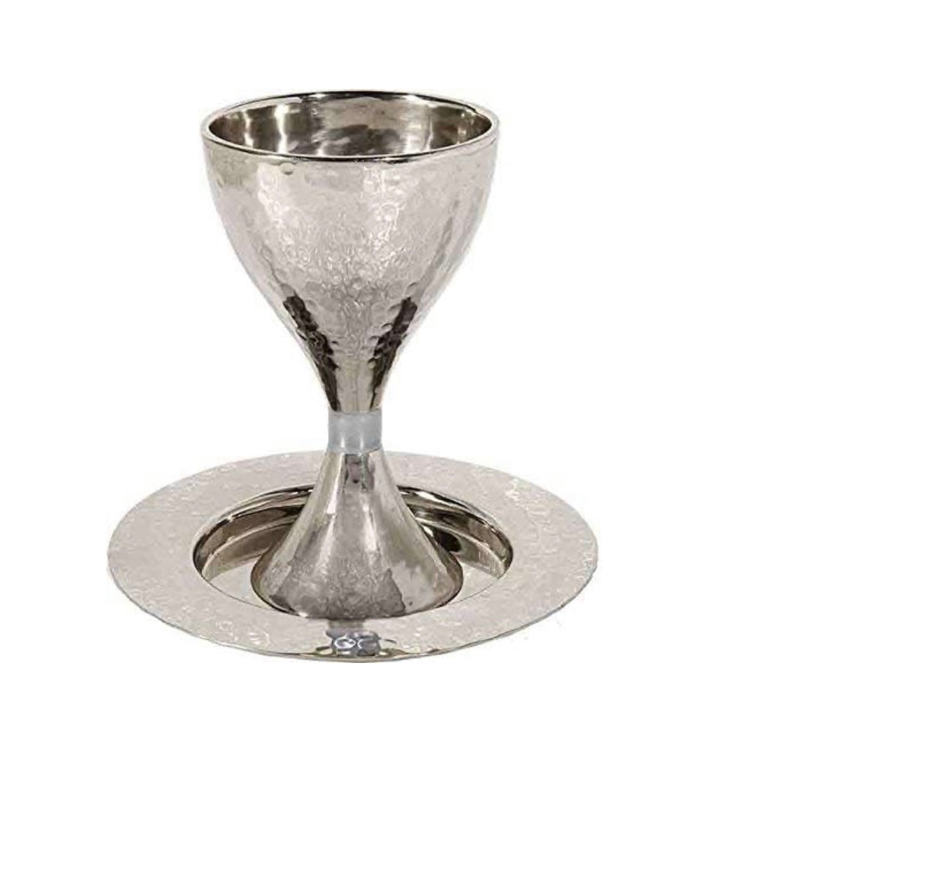 Emanuel Contemporary Silver Ring Kiddush Cup