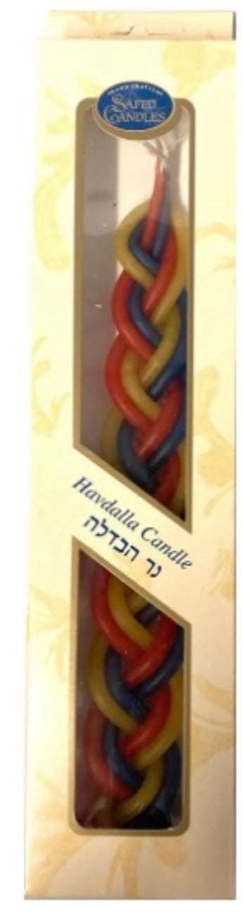 Multicolor Havdallah Candle