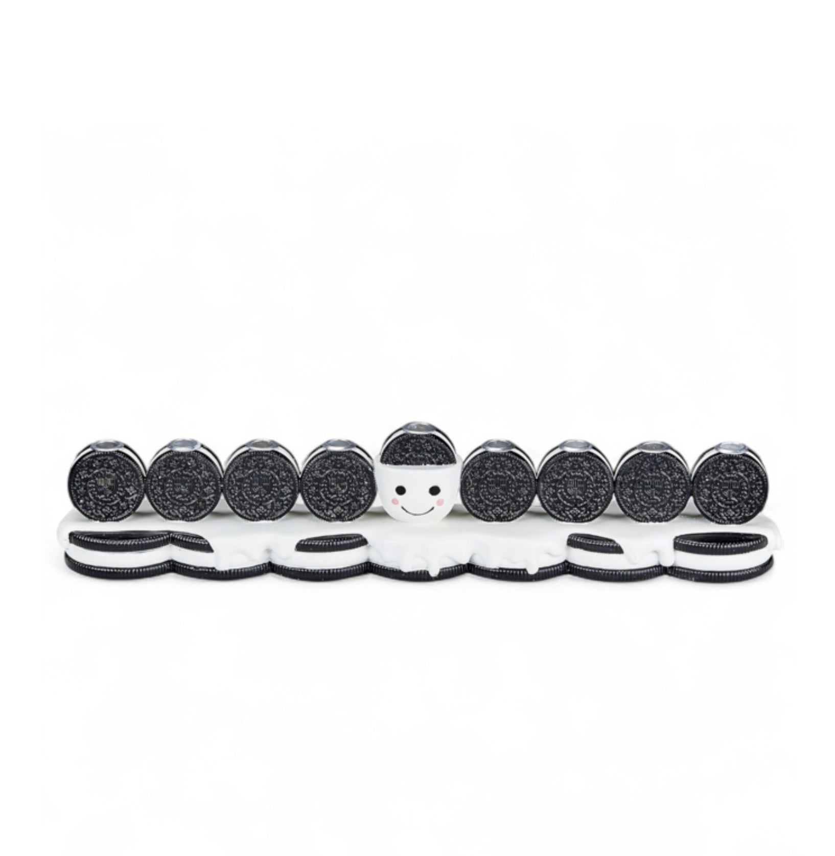 Hand Painted Cookie Menorah