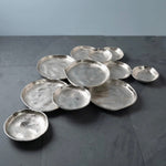 Load image into Gallery viewer, Silver Textured 11-Plate Cluster Platter
