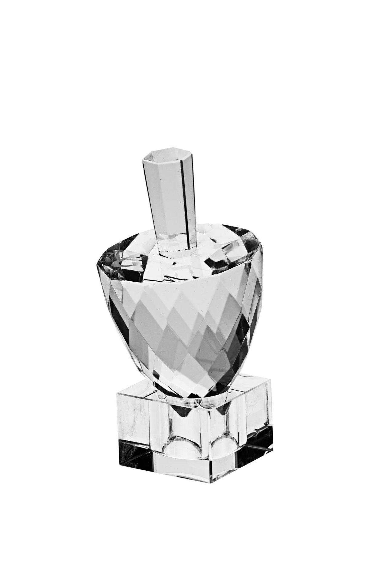 Crystal Clear Dreidel pineapple