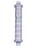 Load image into Gallery viewer, Agayof Silver Cylinder Mezuzah
