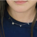 Load image into Gallery viewer, Jewish Star of David Love Necklace
