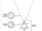 Load image into Gallery viewer, Jewish Star of David  Necklace in Silver
