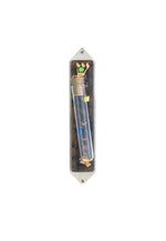 Load image into Gallery viewer, Beames Break Glass Bronze Celestial Mezuzah
