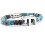Load image into Gallery viewer, Cotton Fabric Woven Chai Bracelet
