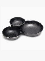 Load image into Gallery viewer, Three section Black Nickel Bowl
