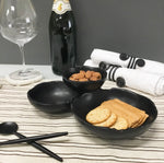 Load image into Gallery viewer, Three section Black Nickel Bowl
