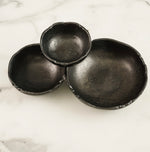 Load image into Gallery viewer, Three section Black Nickel Bowl

