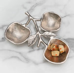 Load image into Gallery viewer, Three Section Metal Apple Bowl
