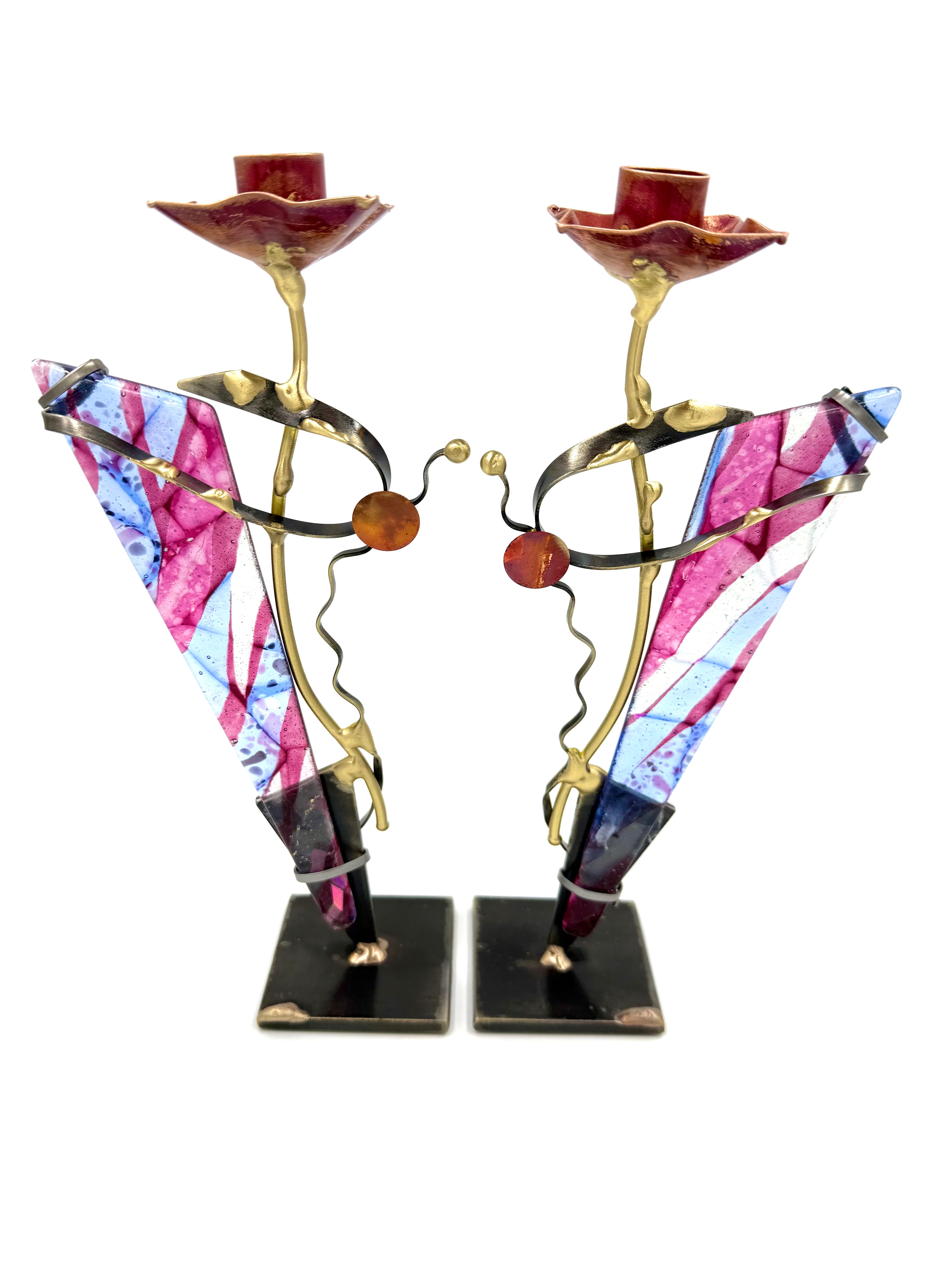 Gary Rosenthal Candlesticks in 3 colors