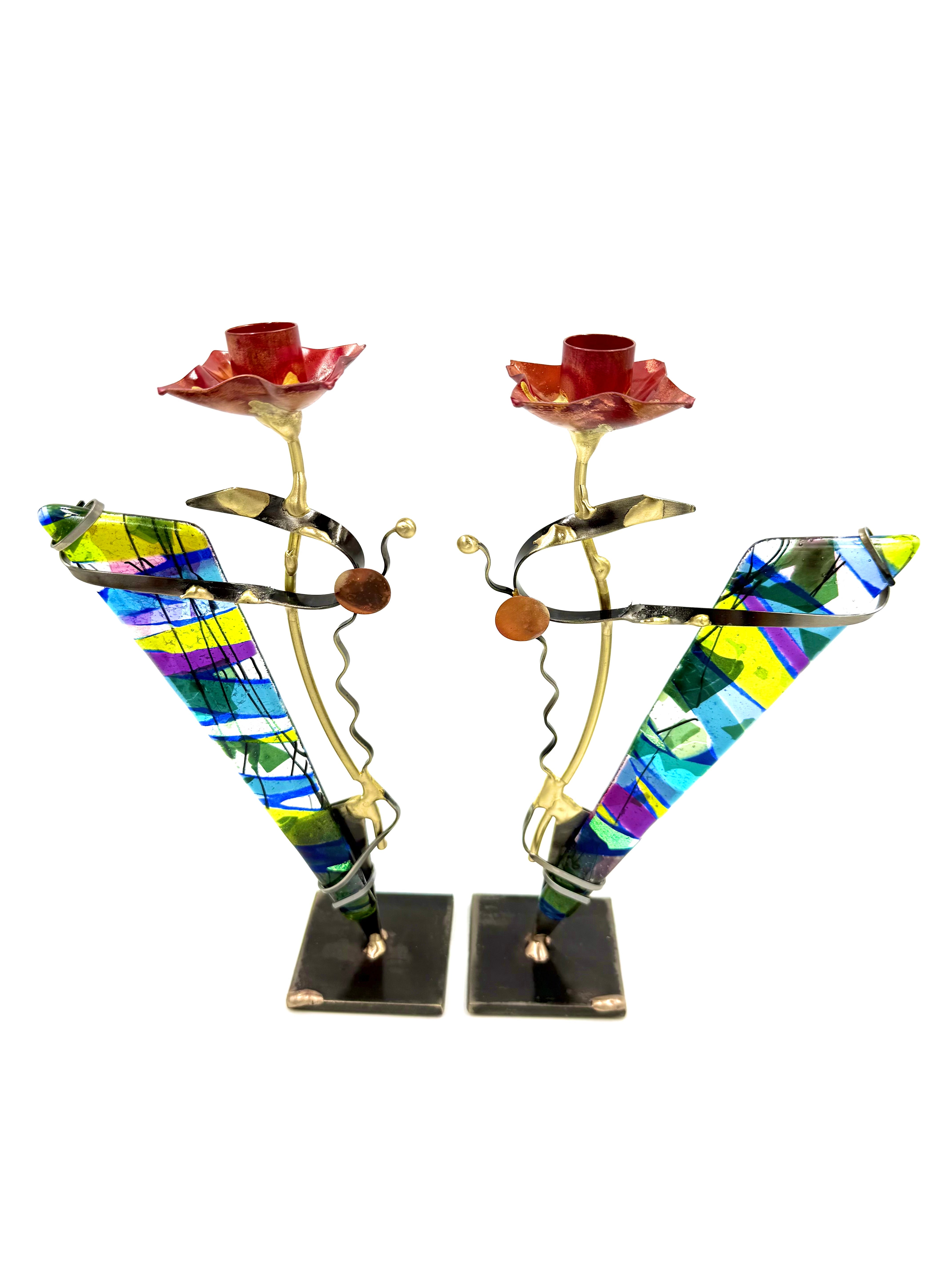 Gary Rosenthal Candlesticks in 3 colors