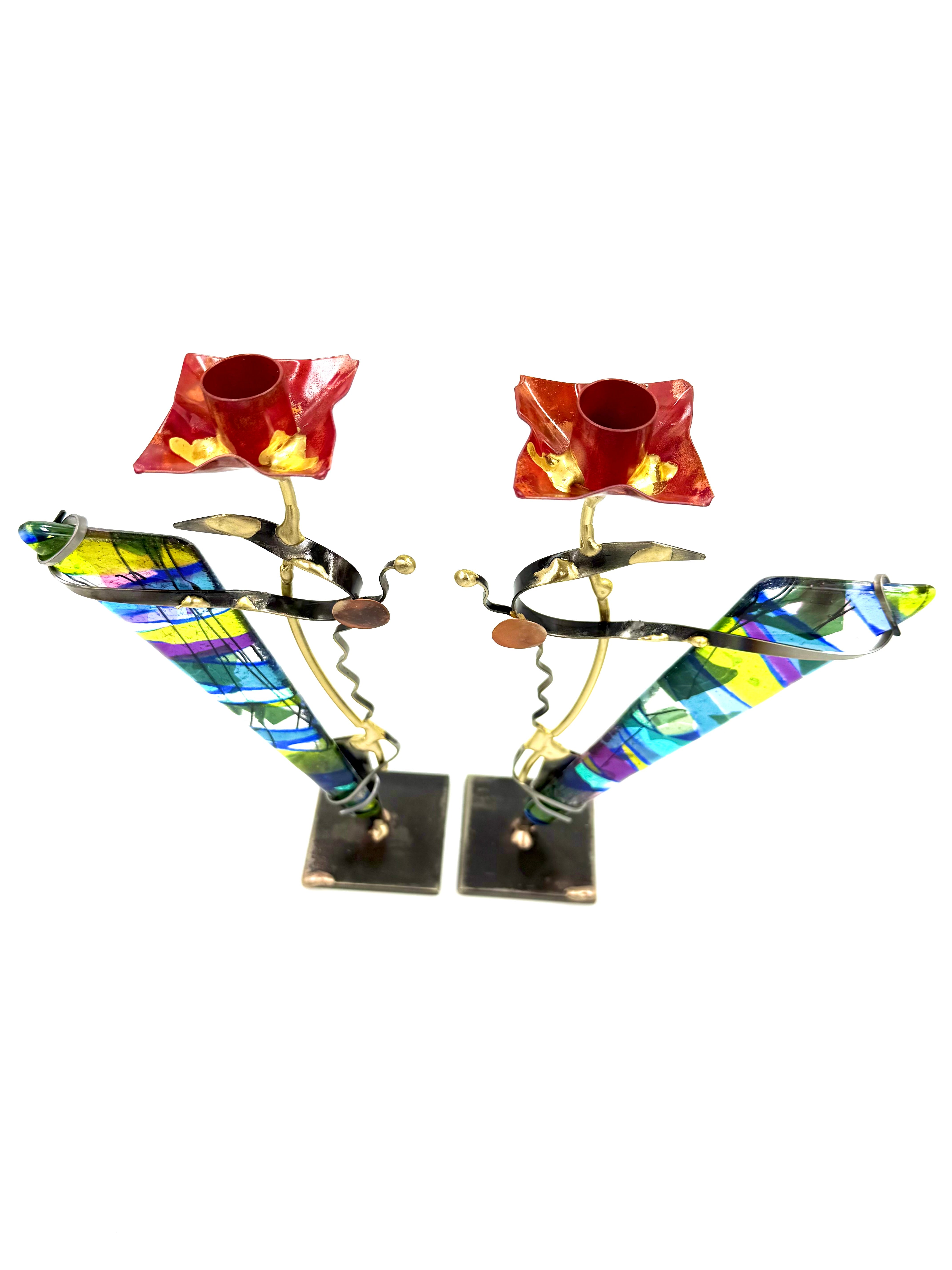 Gary Rosenthal Candlesticks in 3 colors