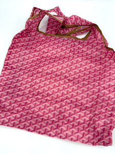 Faux Designer Reusable Shopping Bag