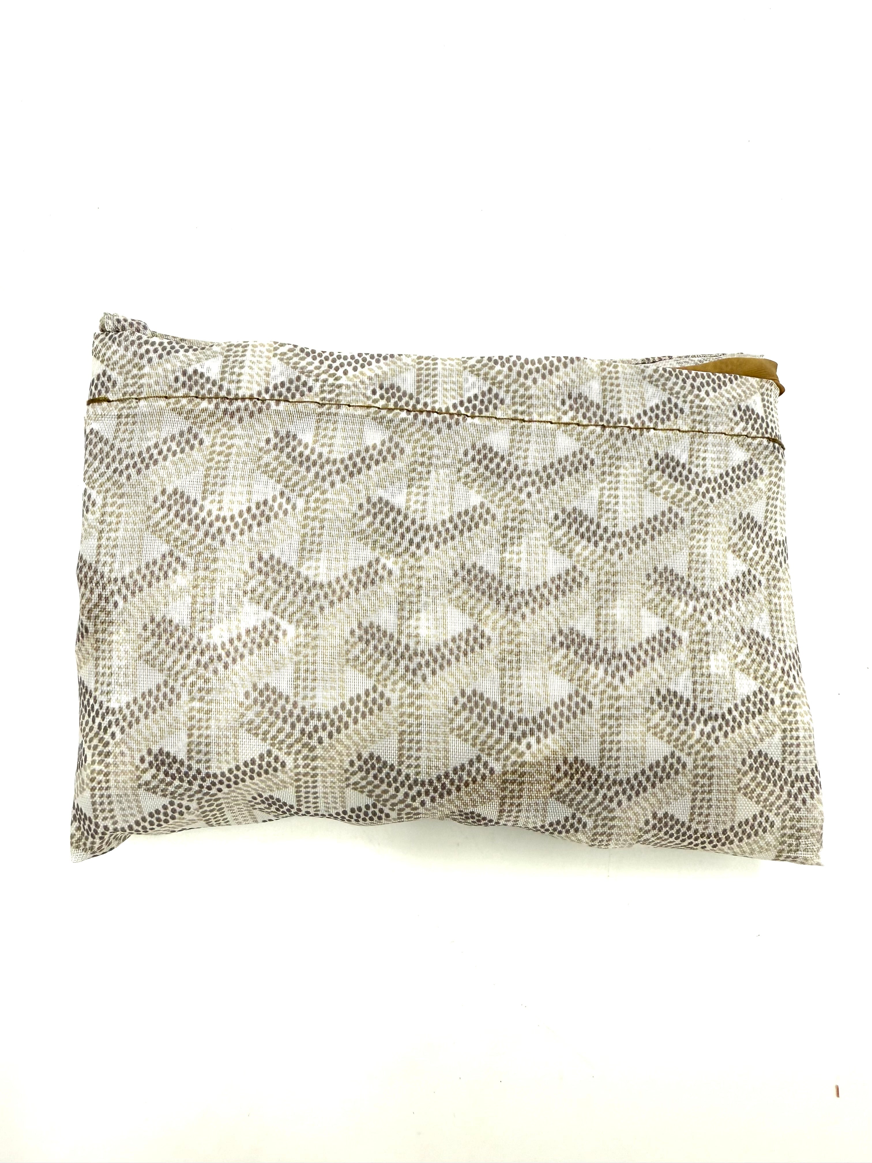 Faux Designer Reusable Shopping Bag