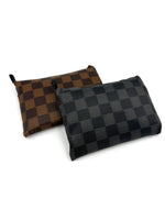 Load image into Gallery viewer, Faux Black and Brown Reusable Shopping Bags
