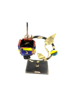 Load image into Gallery viewer, Gary Rosenthal Tree of Life Spiral Dreidel on Stand
