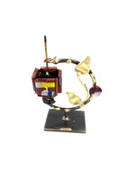 Load image into Gallery viewer, Gary Rosenthal Tree of Life Spiral Dreidel on Stand
