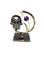 Load image into Gallery viewer, Gary Rosenthal Laser Hamsa Sculpture
