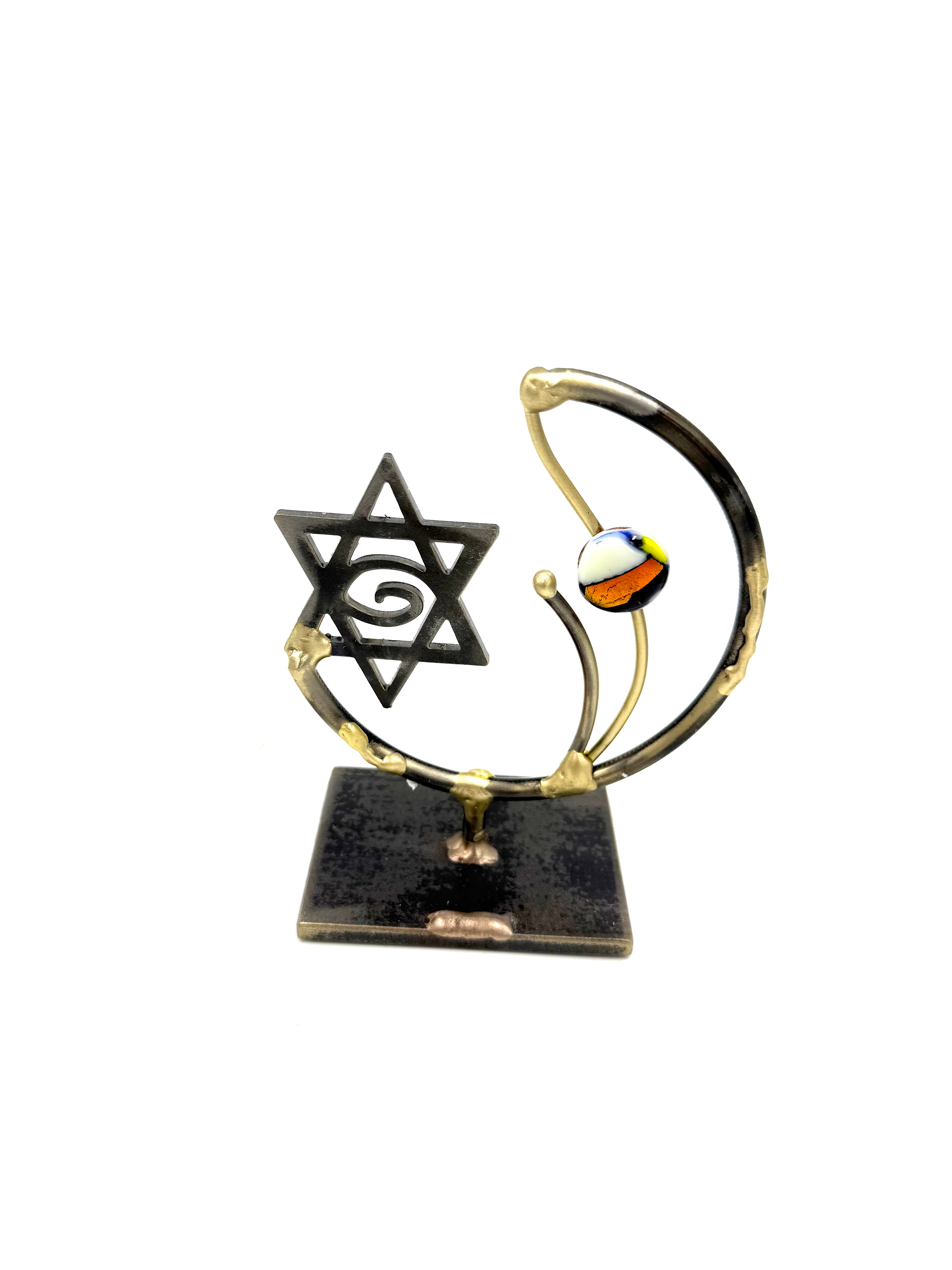 Gary Rosenthal Laser Star Sculpture in 3 colors