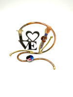 Load image into Gallery viewer, Small Wedding LOVE keepsake
