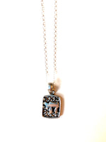 Load image into Gallery viewer, Silver Chai Necklace
