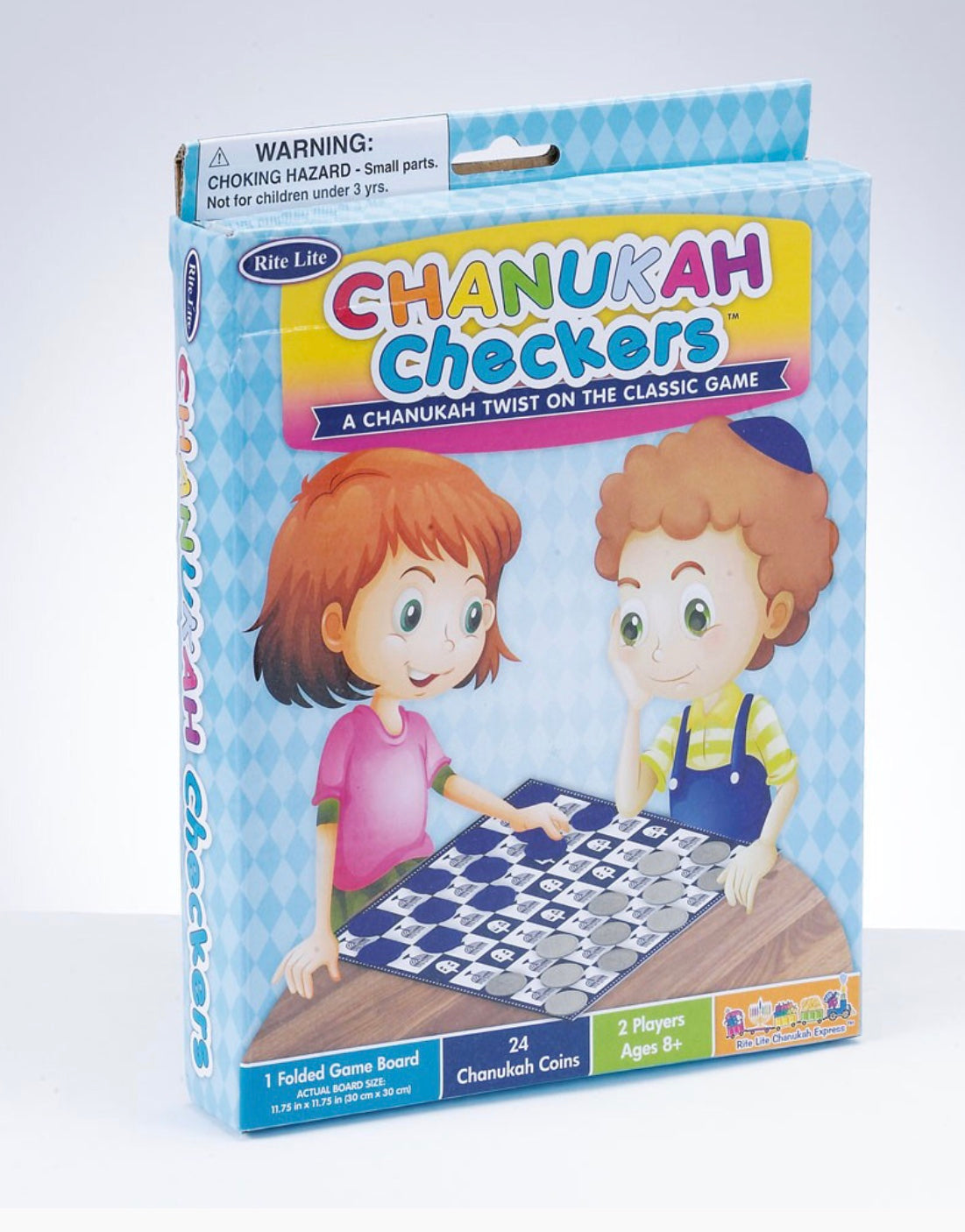 Hanukkah Checkers Game