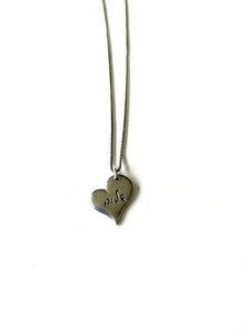 Heart/Shalom Jewelry