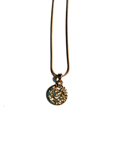 Shema Gold Necklace