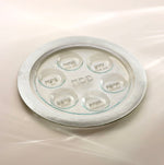 Load image into Gallery viewer, Gold and Platinum Annieglass Seder Plates
